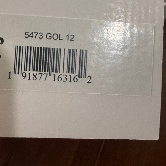 Mac Duggal 5473 High Slit Embellished Sequins Dress Gold Size 12 NWT - Picture 12 of 12